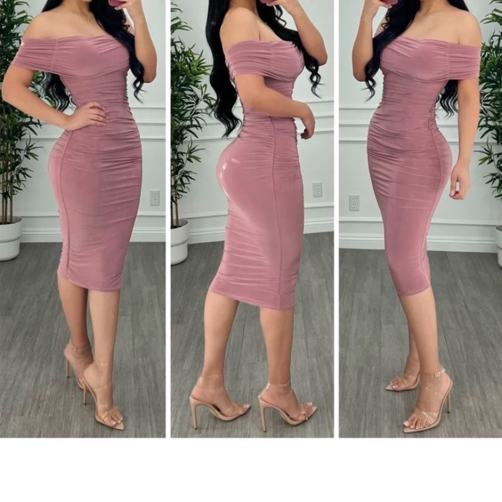 Womens mauve dress